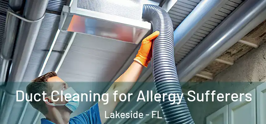 Duct Cleaning for Allergy Sufferers Lakeside - FL