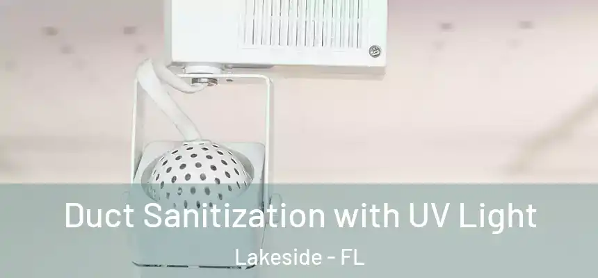  Duct Sanitization with UV Light Lakeside - FL
