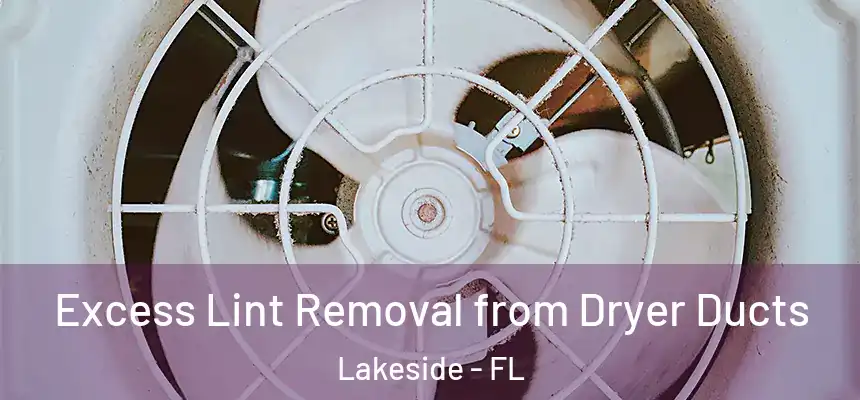  Excess Lint Removal from Dryer Ducts Lakeside - FL